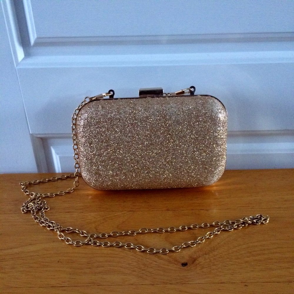 Sparkling Gold Clutch